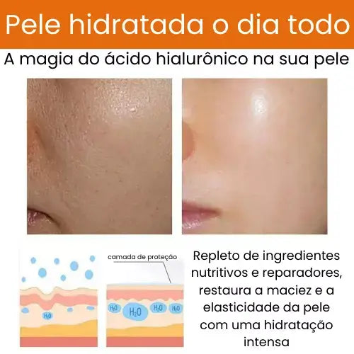 Creme Rejuvenescedor Facial Nano-Peptídeo ZoSkin™ - O Segredo da Juventude